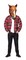The Costume Center Brown Adult Horse Head Mask Halloween Costume Accessory - One Size